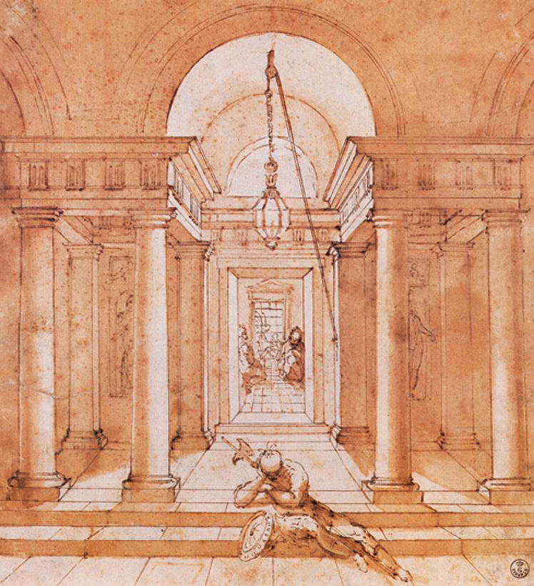   拉斐尔·桑西  Raffaello Santi  ——素描作品 (20)